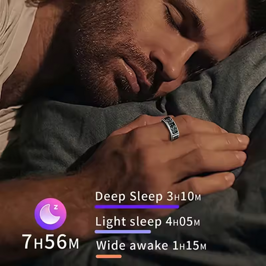 Smart Ring SR08 – Anillo Inteligente con Pantalla OLED y Monitor de Salud