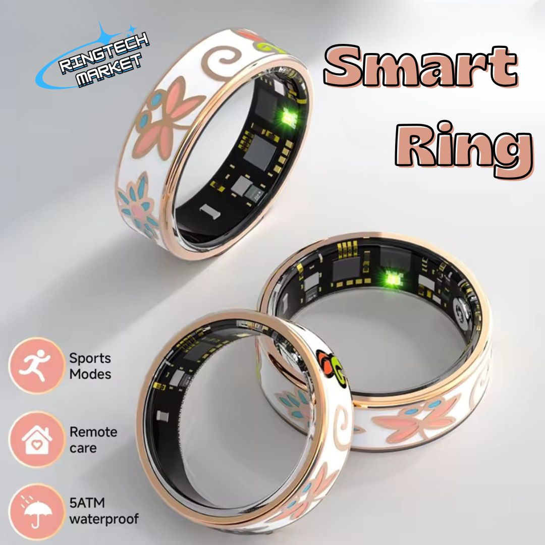 Anillo Inteligente de Salud y Estilo – Impermeable 5 ATM