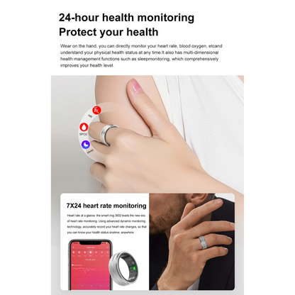 Smart Ring 2024 – Anillo Inteligente Salud 5 ATM