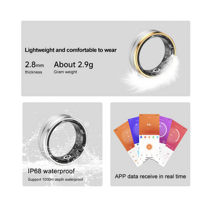 Smart Ring 2024 – Anillo Inteligente Salud 5 ATM